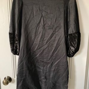 Elizabeth and James Backless Dress, Black, Size 6.